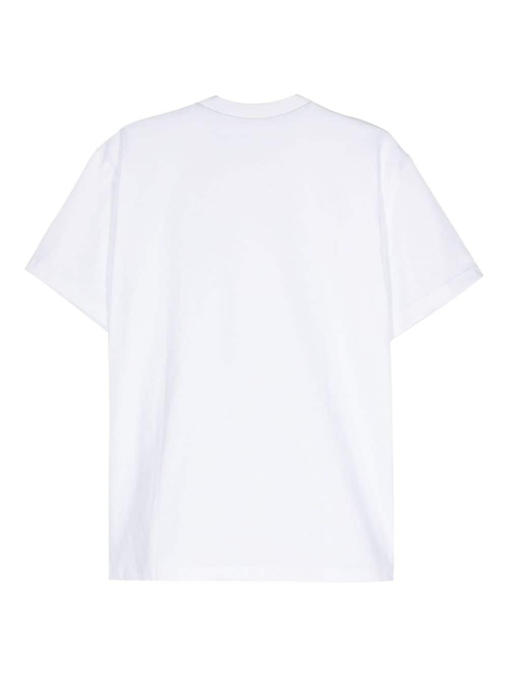 logo-print cotton T-shirt - 2