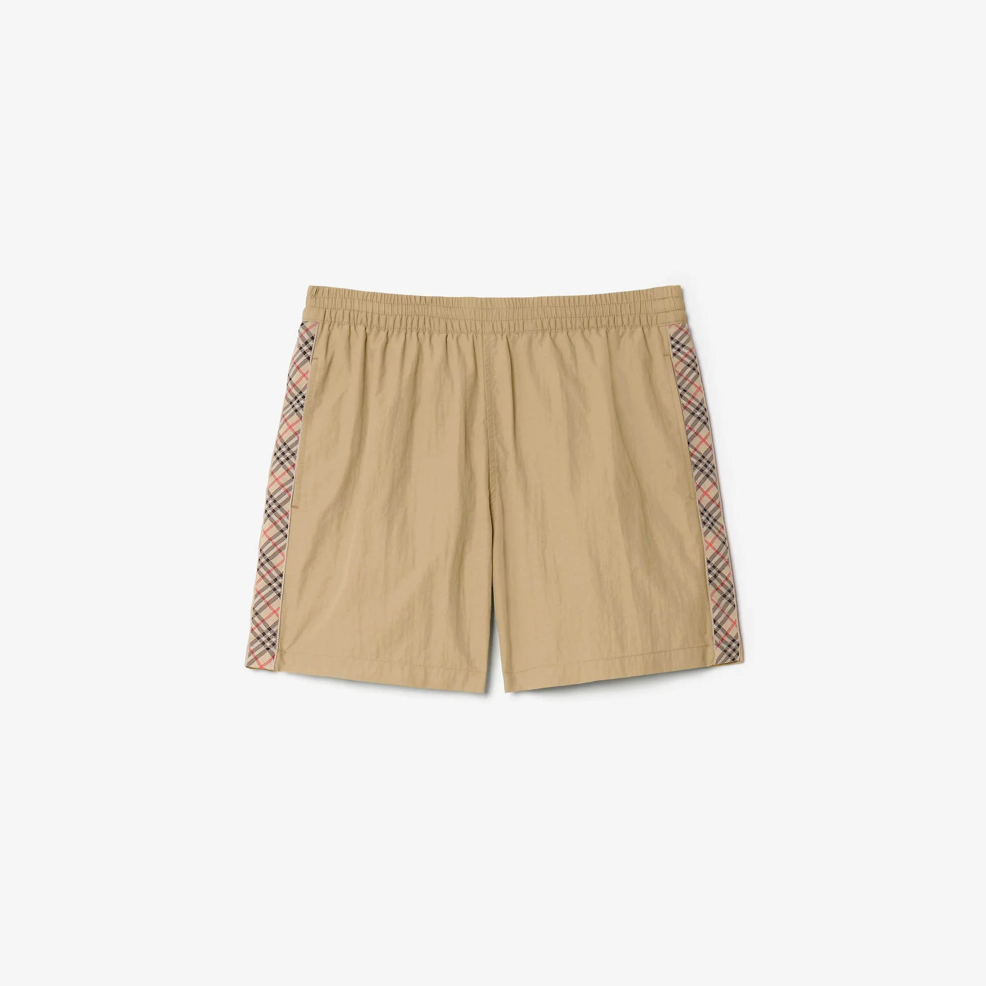 Check Trim Swim Shorts - 1