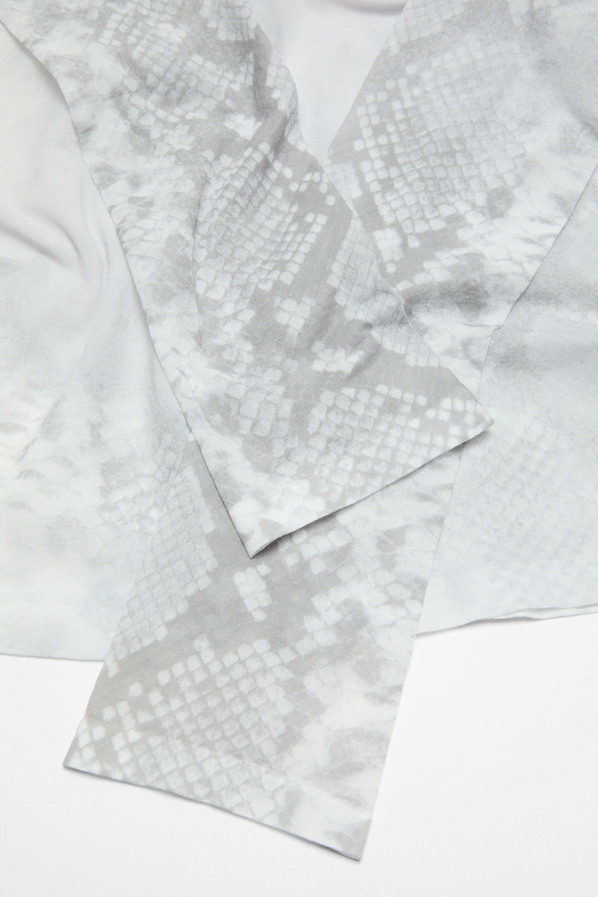 Printed seamless t-shirt - Grey - 4