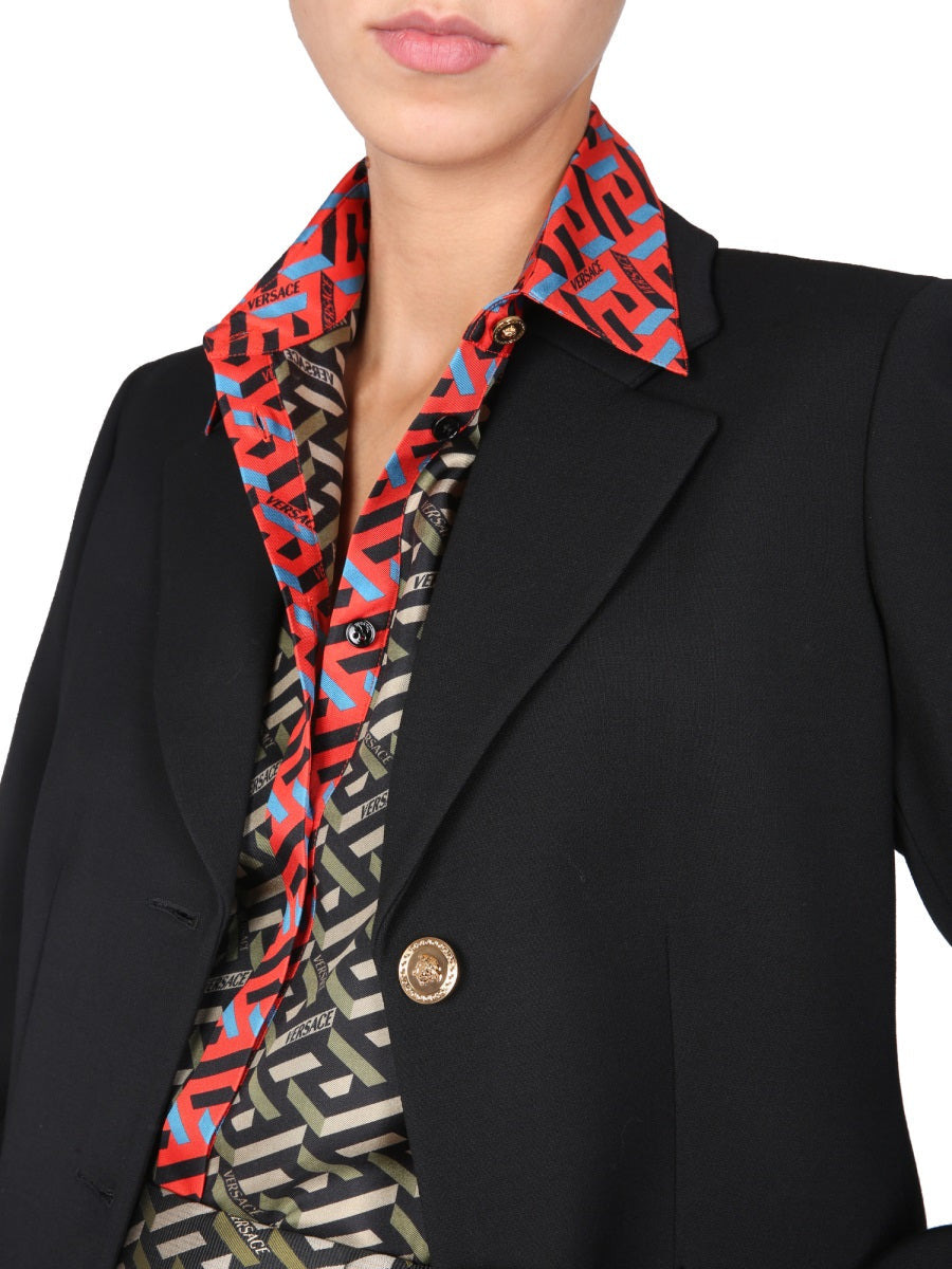 Versace Women Jacket With Medusa Button - 4