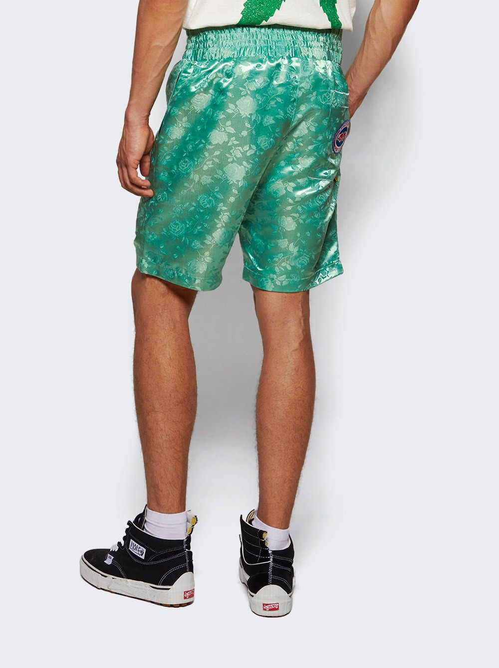 Jacquard Boxing Short Green - 4