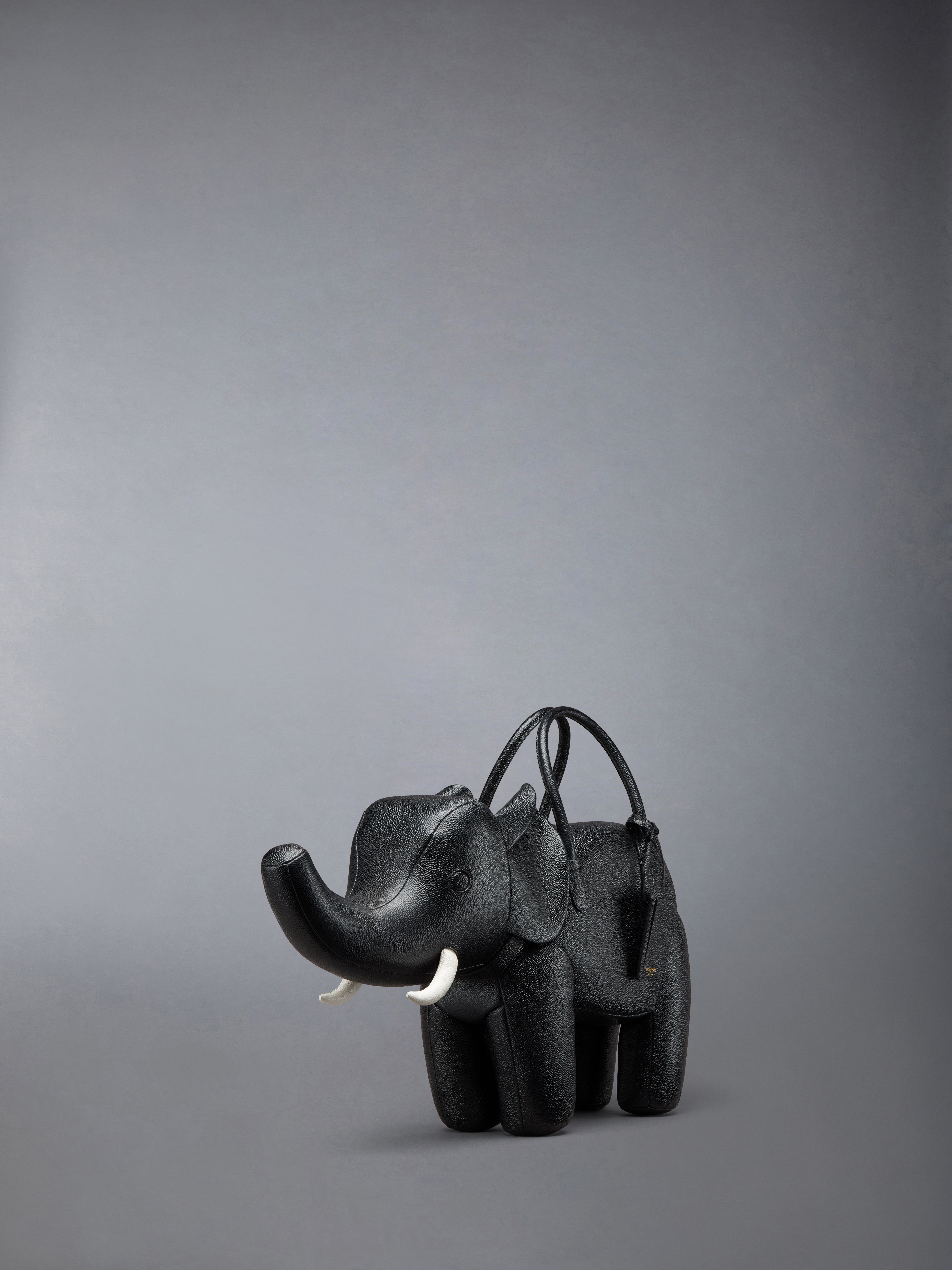 Elephant Bag In Pebble Grain - 2