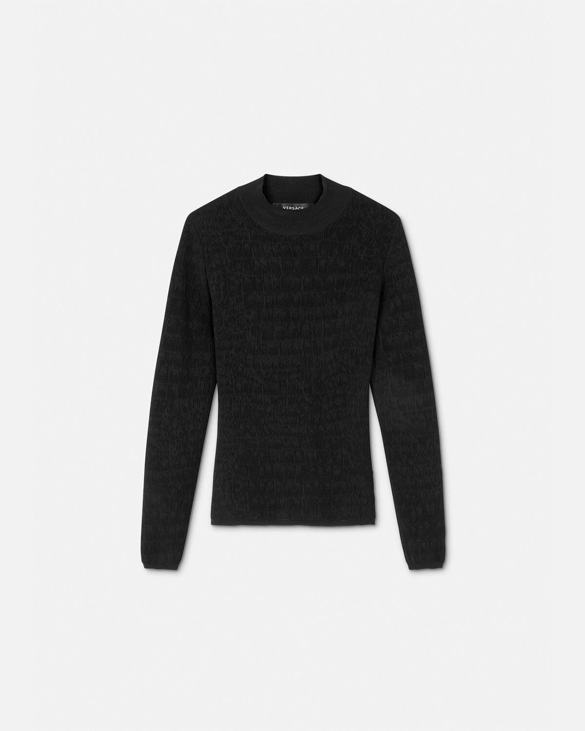 Croc-Knit Sweater - 1