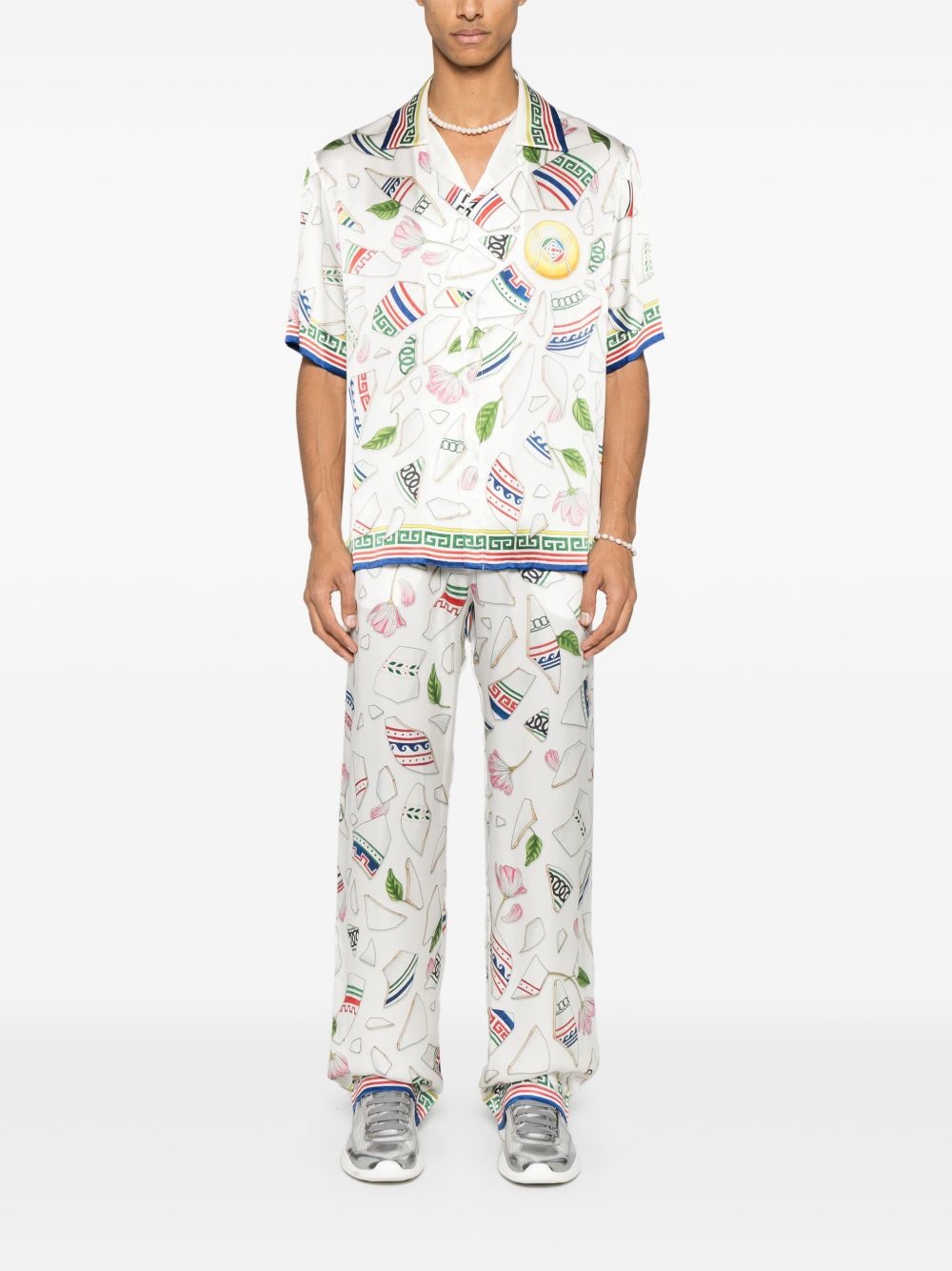 Le Vase Brise silk trousers - 2