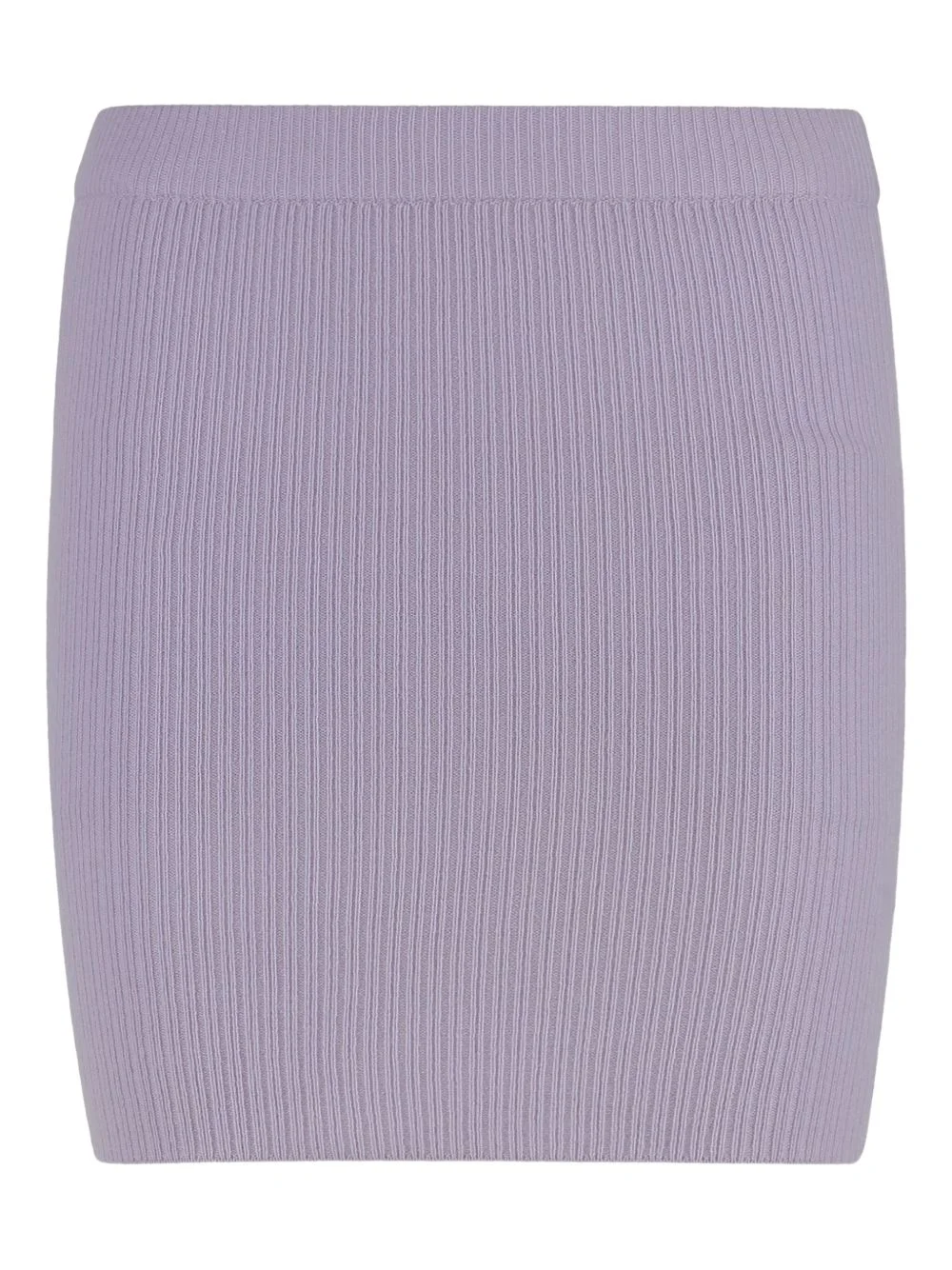 knitted mini skirt - 1