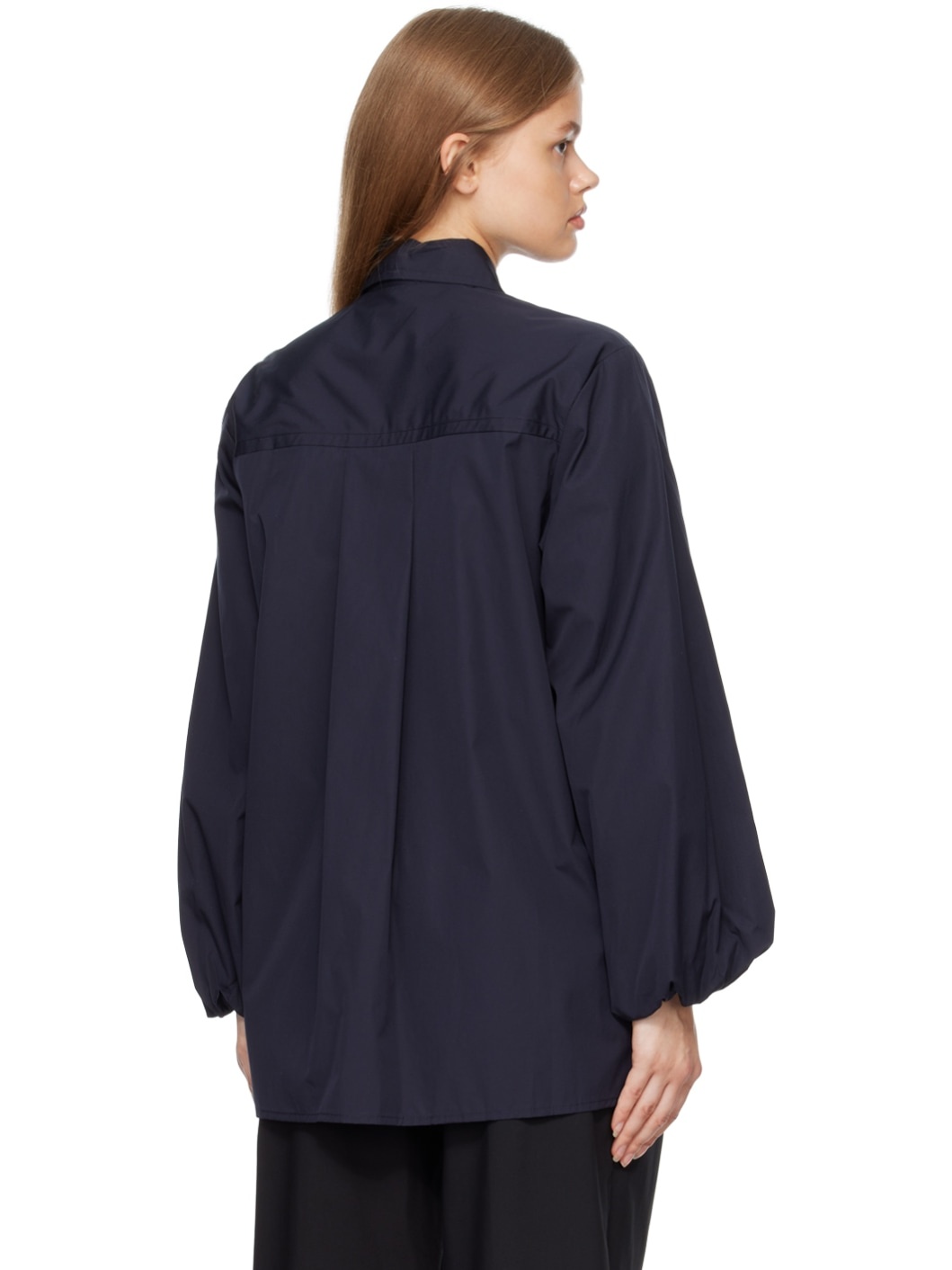 Navy Collected Shirt - 3