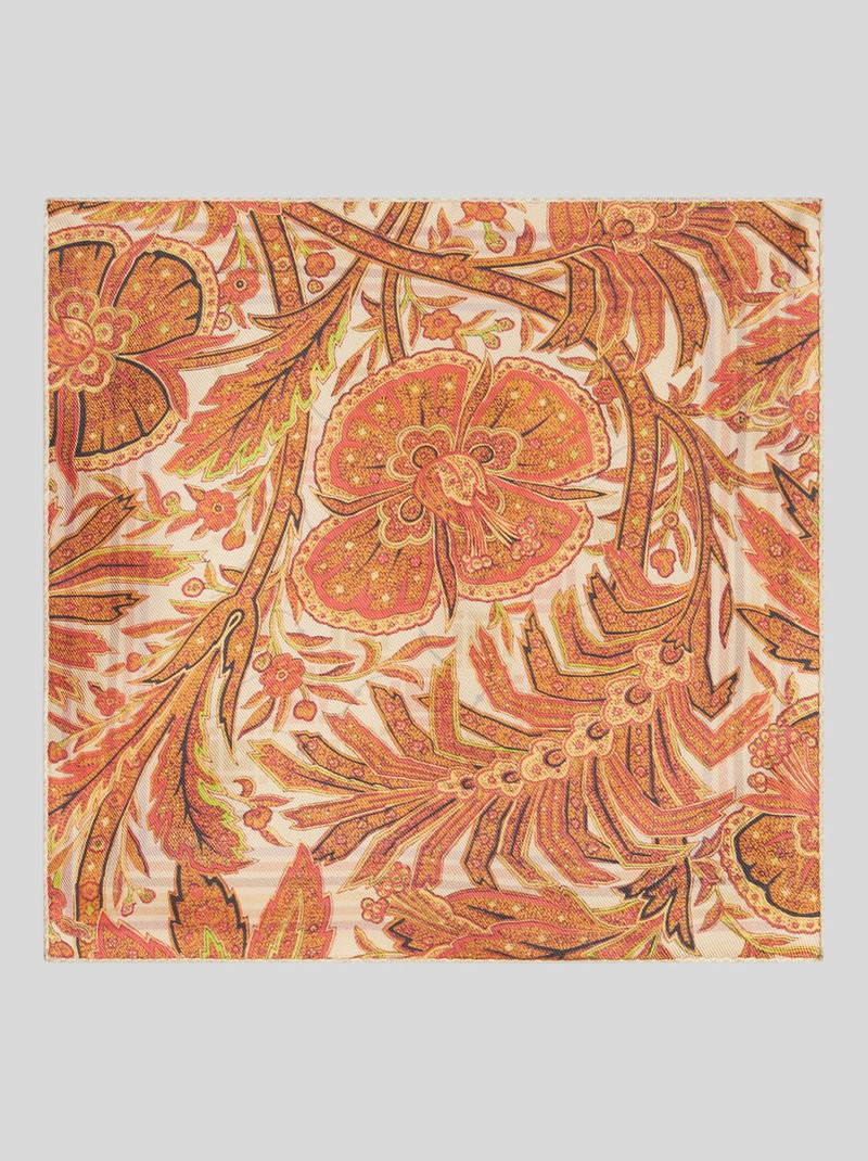Etro GEOMETRIC PATTERN POCKET SQUARE outlook