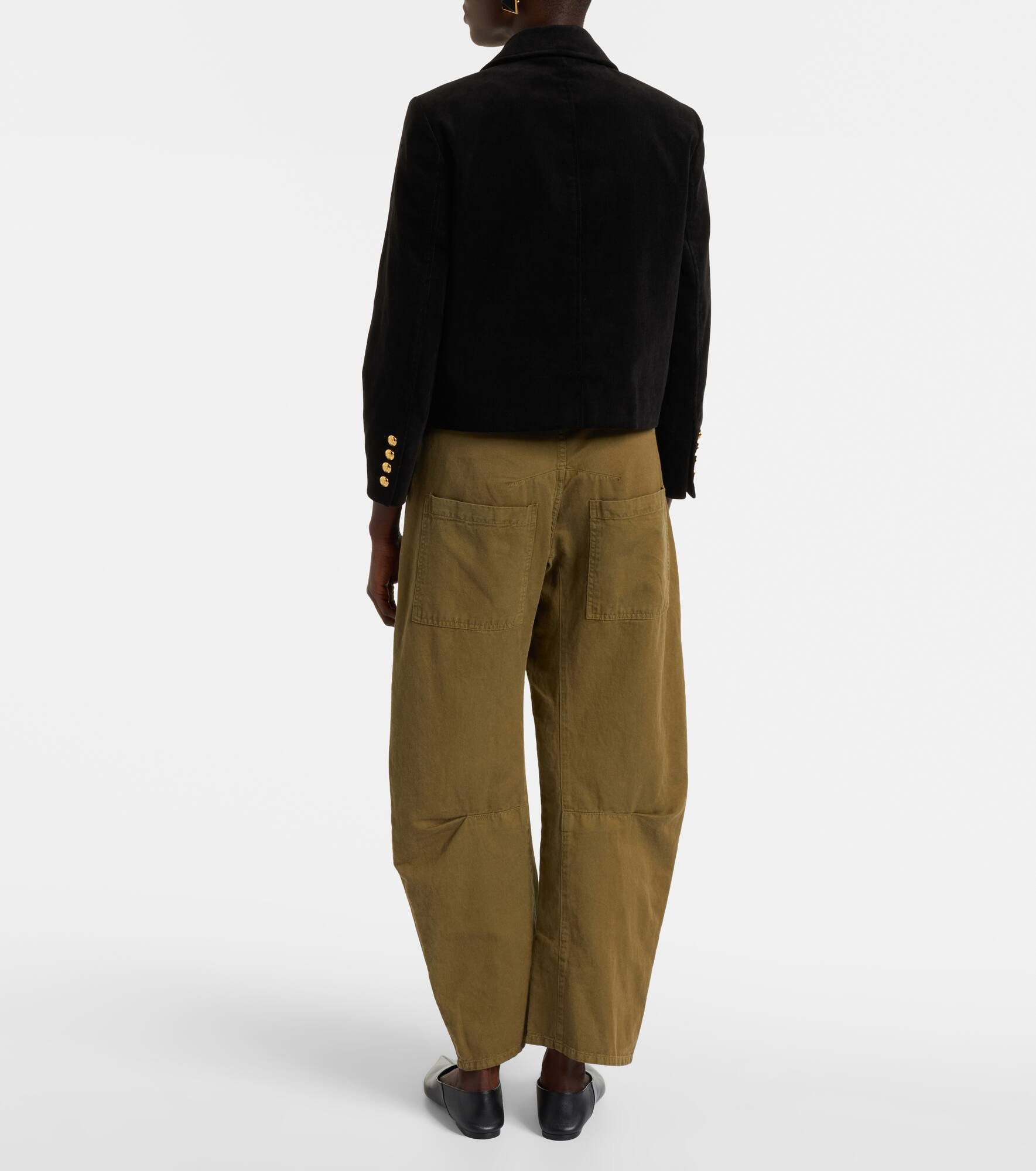 Chamonix cropped cotton-blend jacket - 3