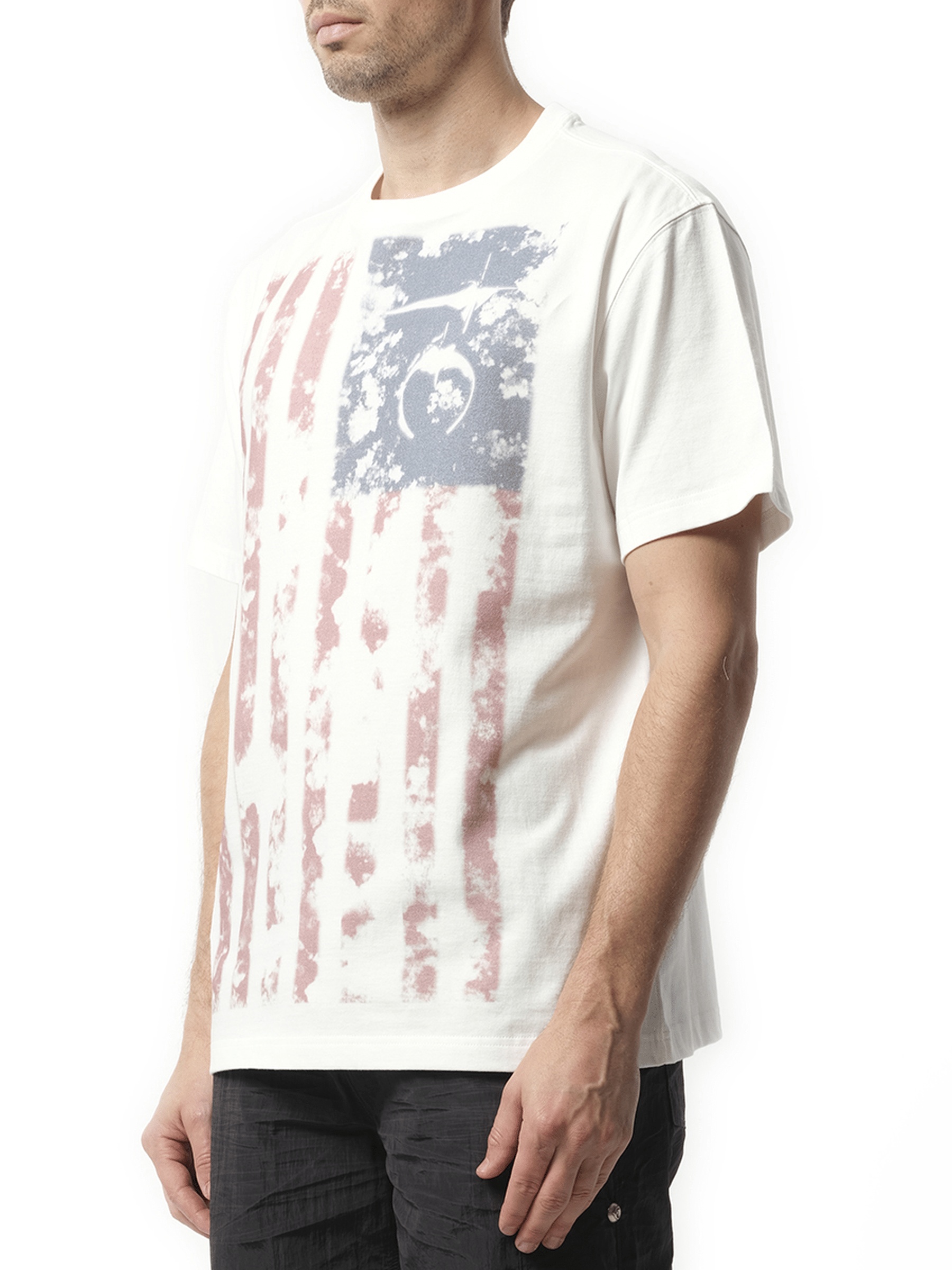 Old Glory T-Shirt in White - 3