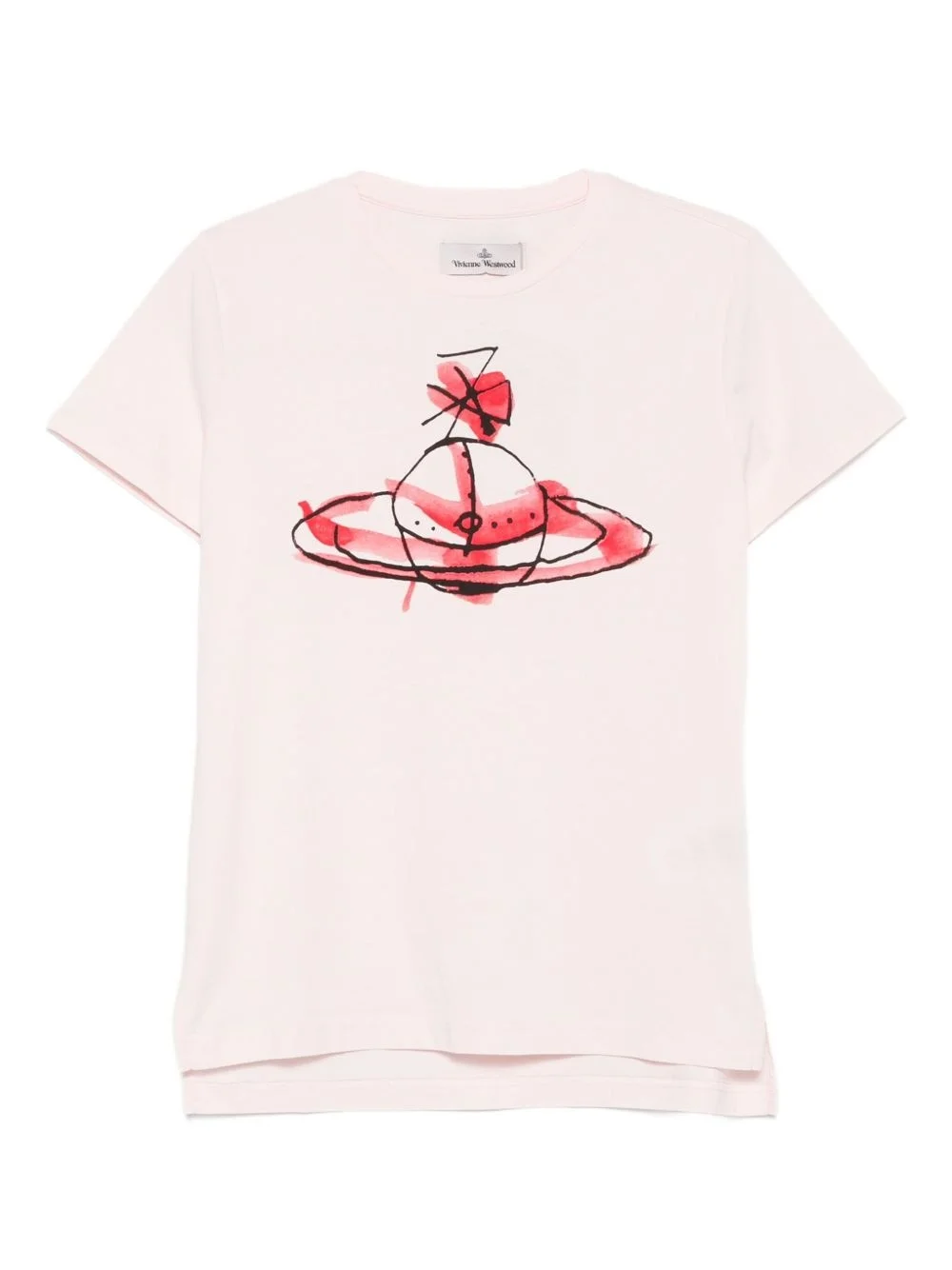 orb-print T-shirt - 1