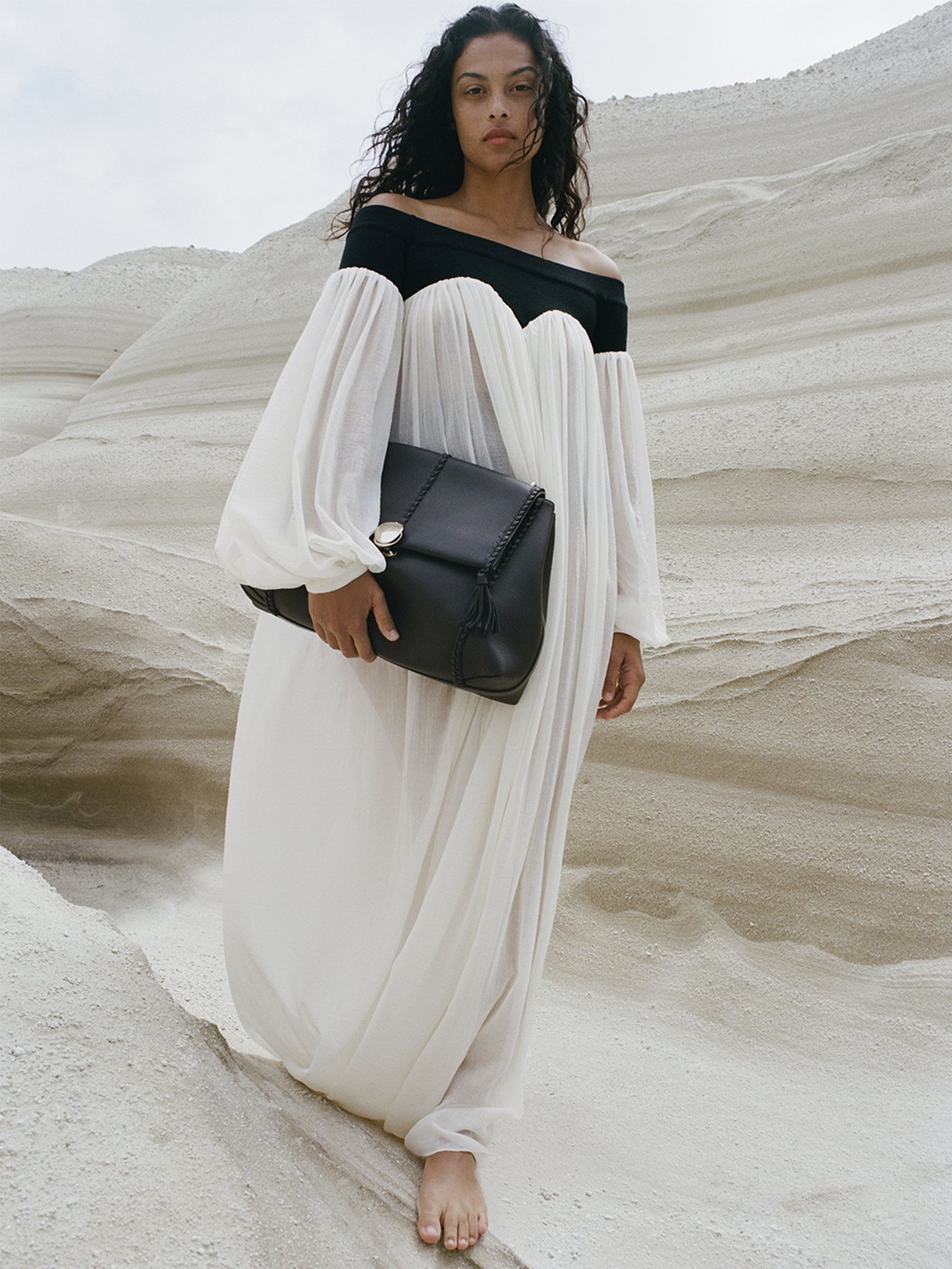 OFF-THE-SHOULDER MAXI DRESS - 8