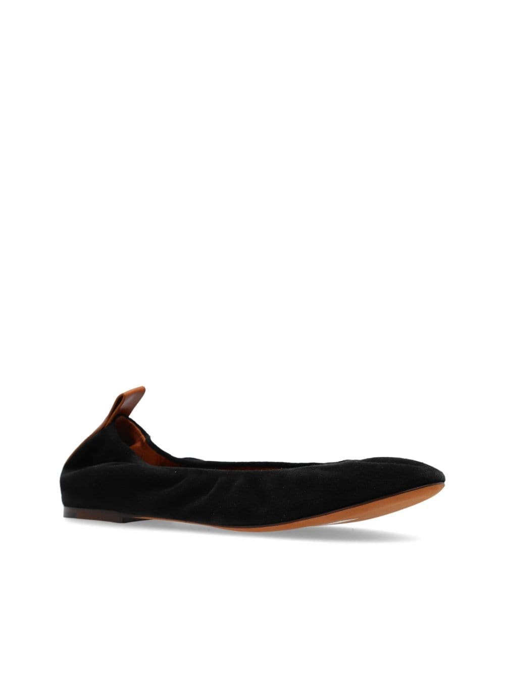 leather ballerina shoes - 4
