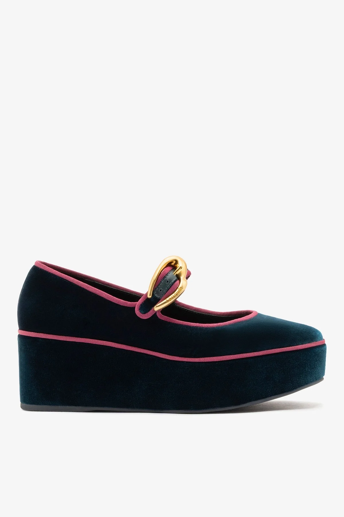 Verona Flatform Deepsea Velvet - 1