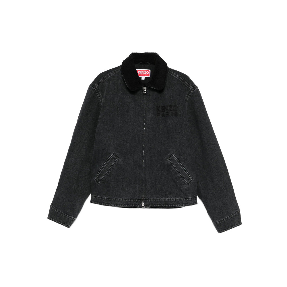 Kenzo Grey Jackets - Denim Jackets Men - 1
