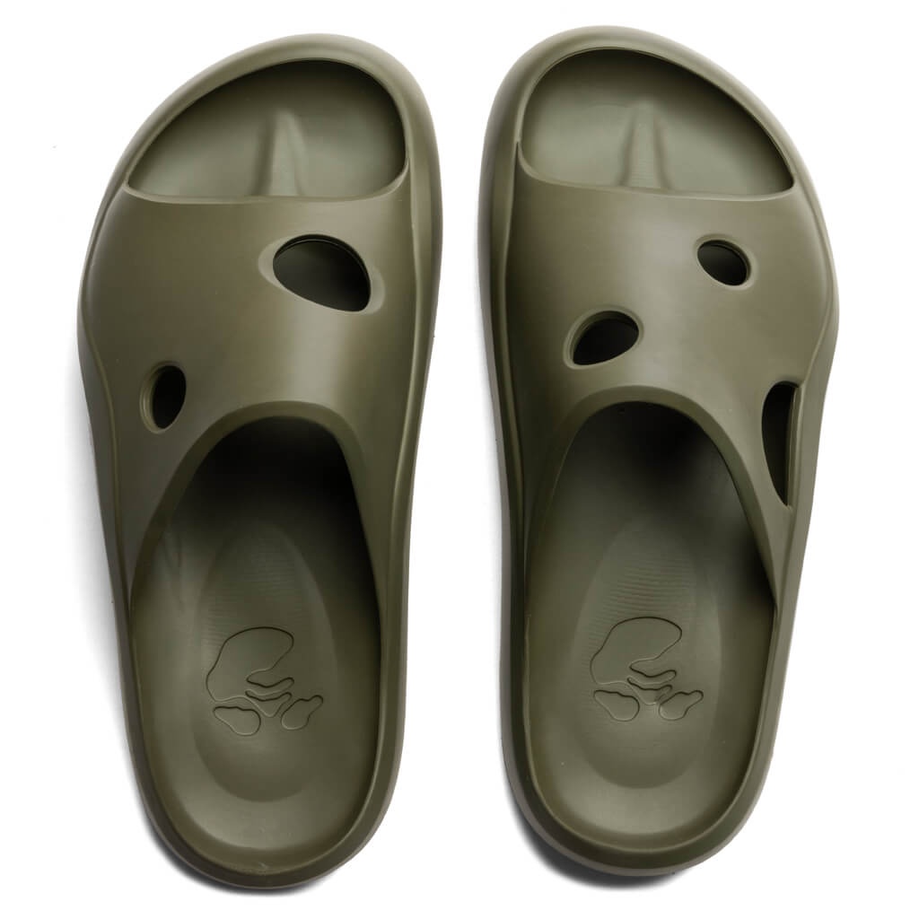 METEOR PADDED SLIDER - MILITARY/MILITARY - 2