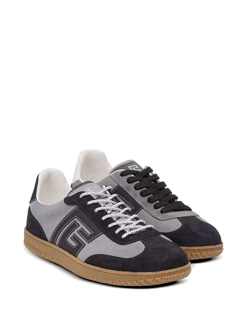 Balmain suede trainers outlook