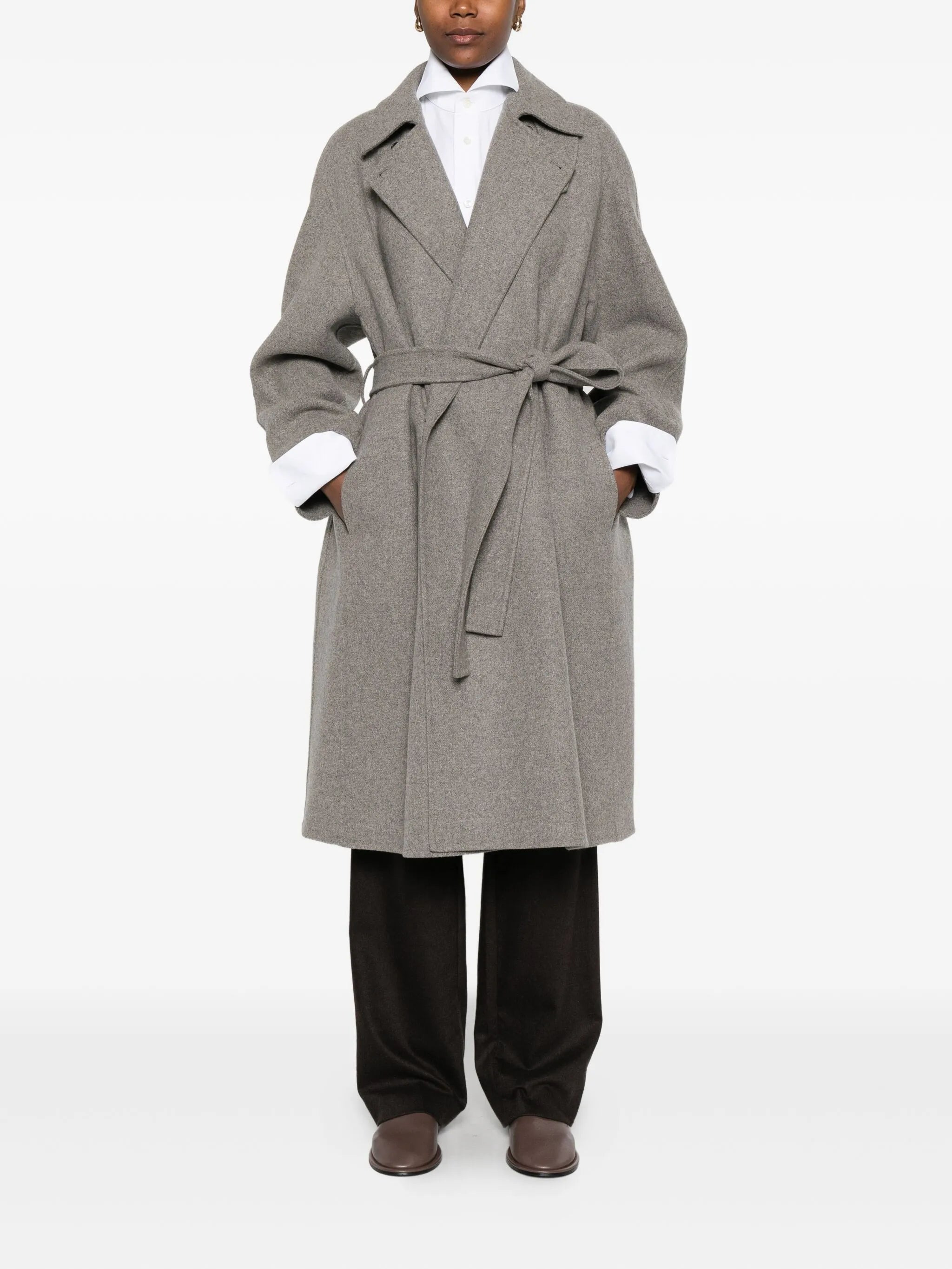 Carven Belted Coat - 2