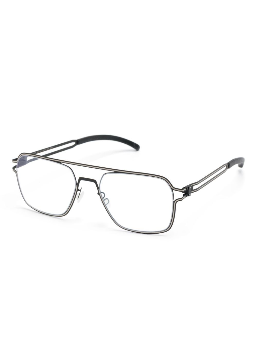 Jalo square-frame glasses - 2