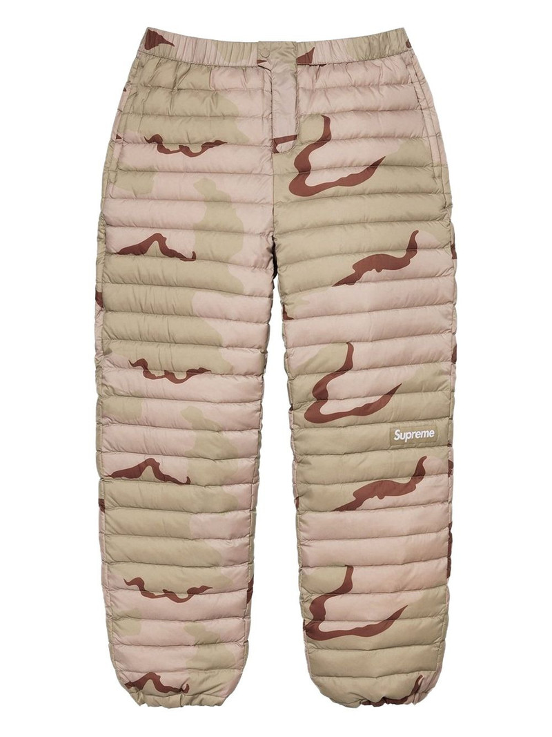Micro Down camouflage-print trousers - 1