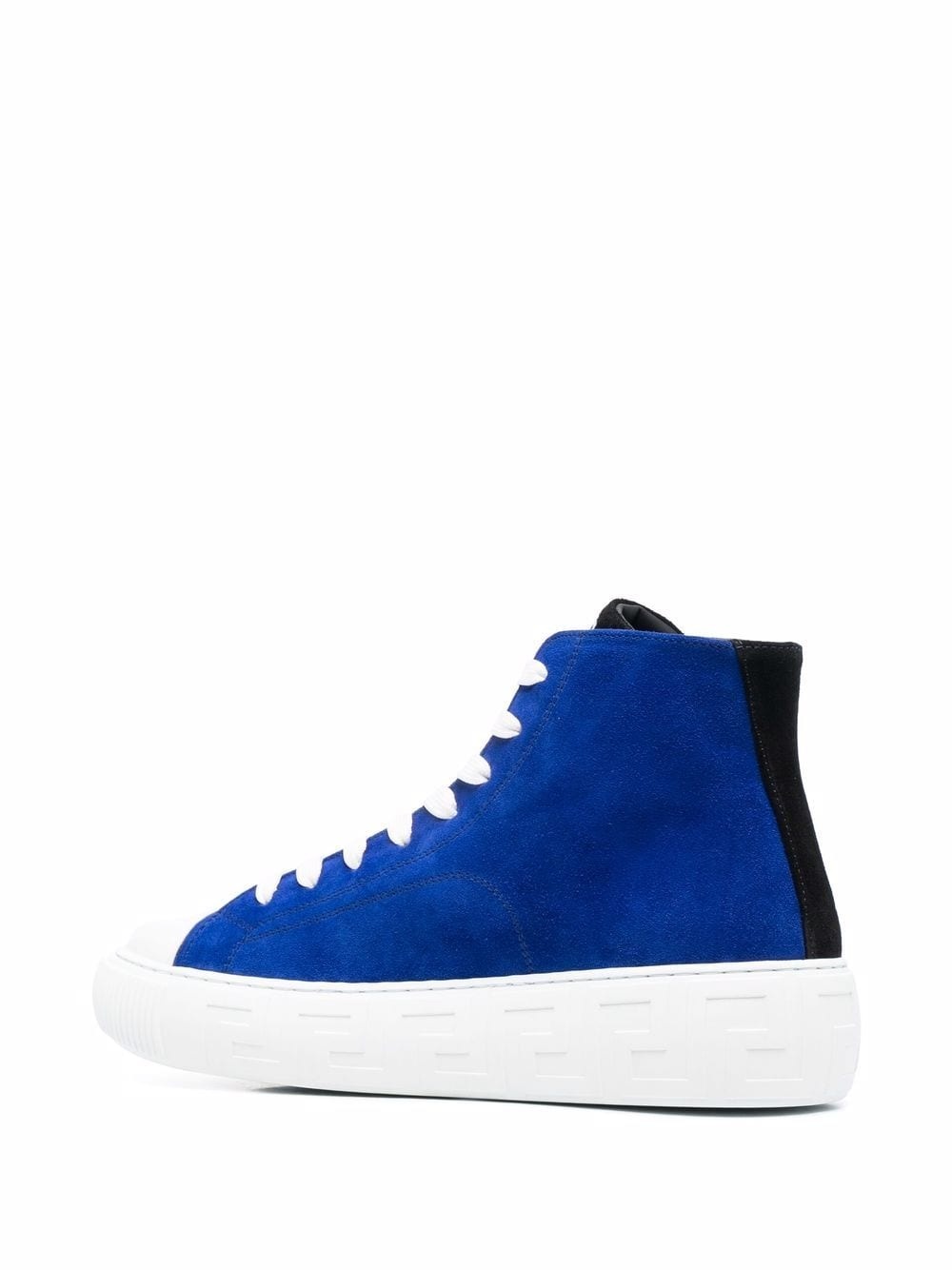 Greca high-top lace-up sneakers - 3