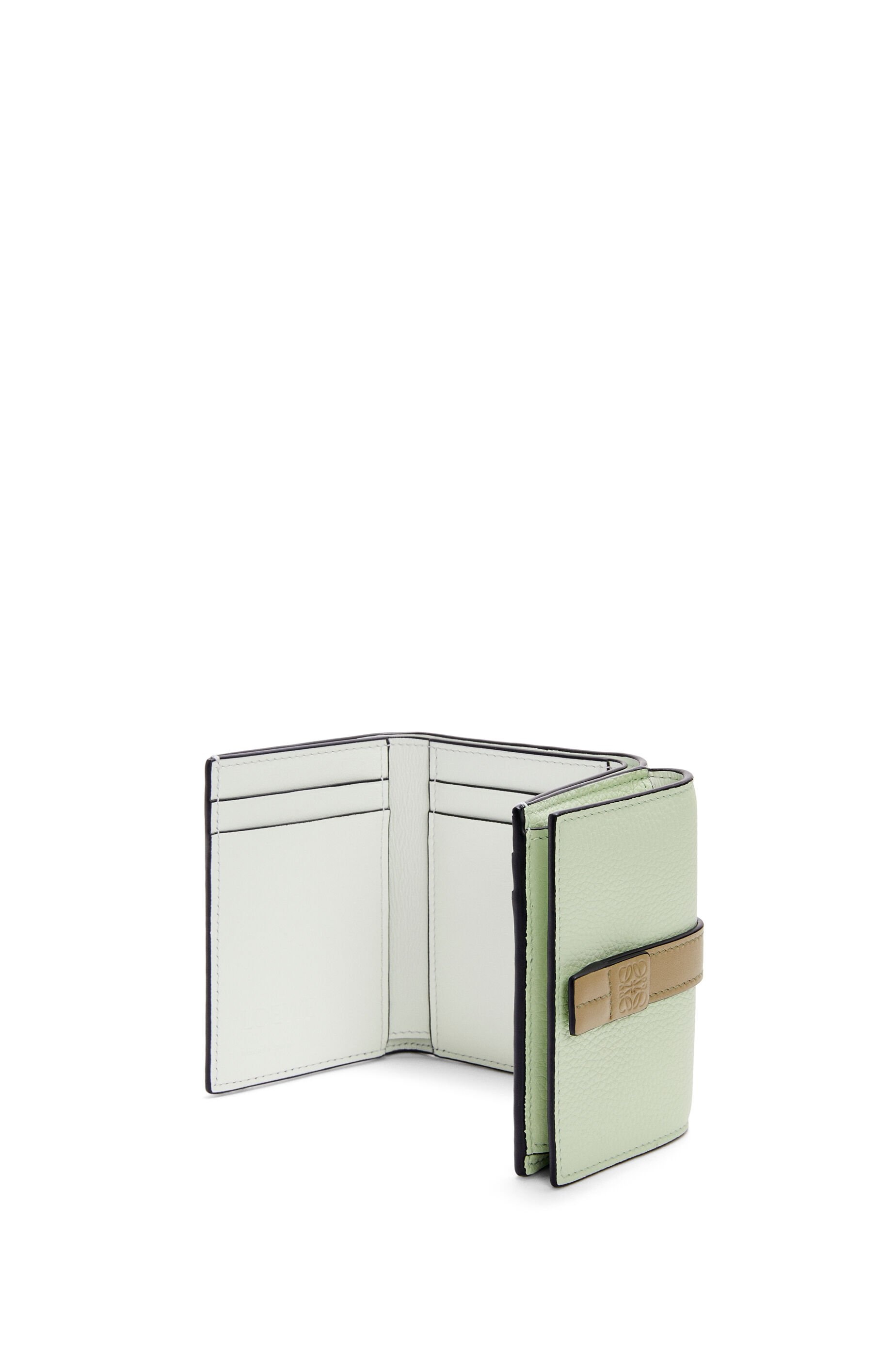 Trifold wallet in soft grained calfskin - 4