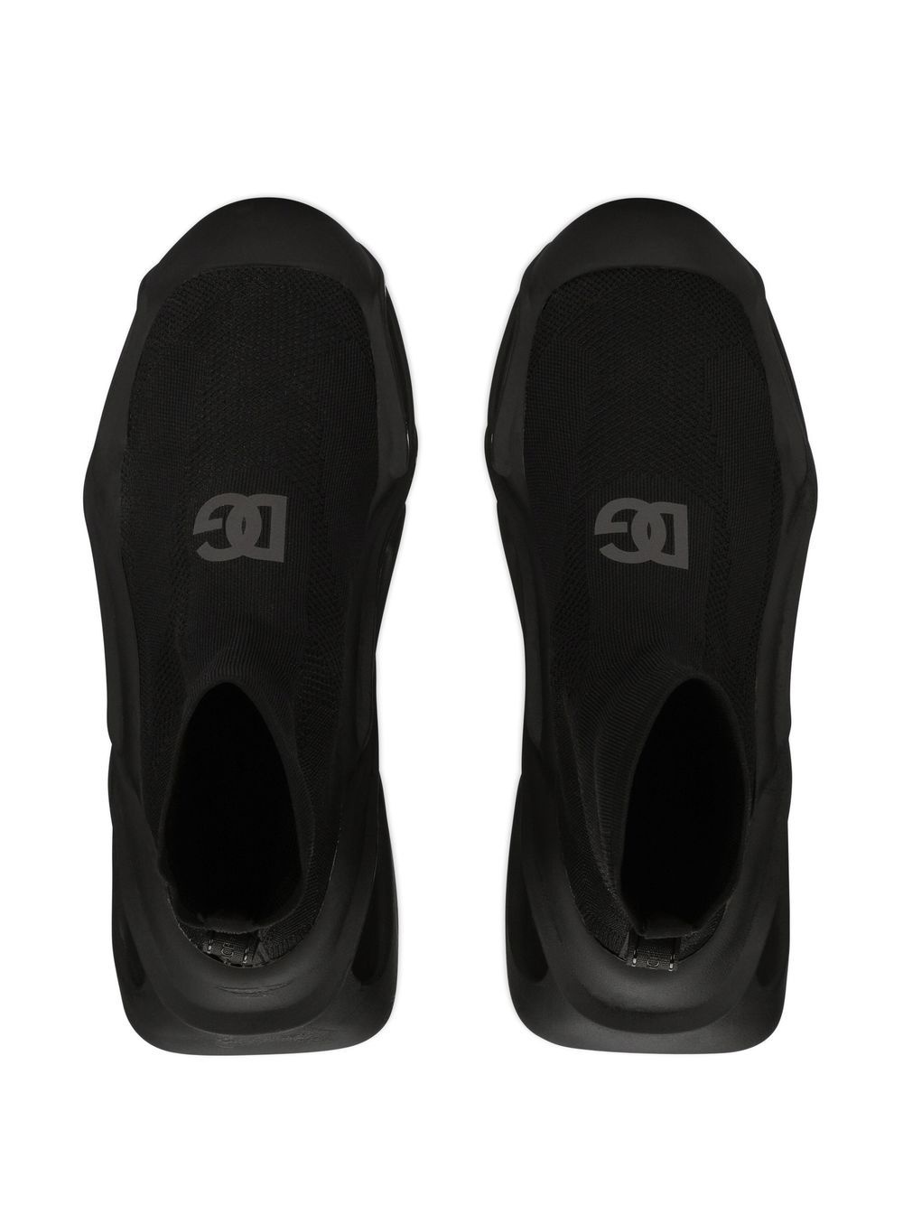 Wave mid-top stretch sneakers - 4