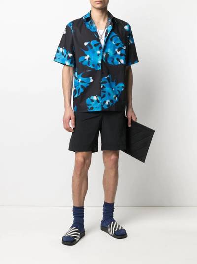 MSGM knee-length track shorts outlook