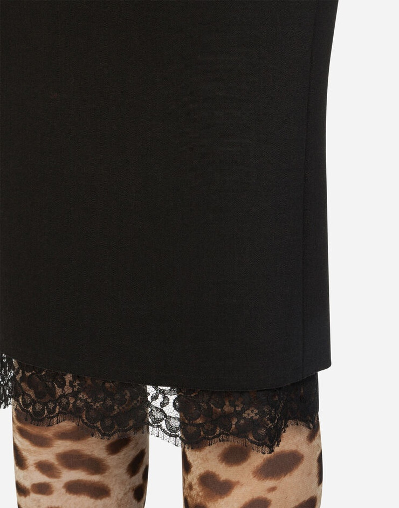 Basketweave midi skirt 4