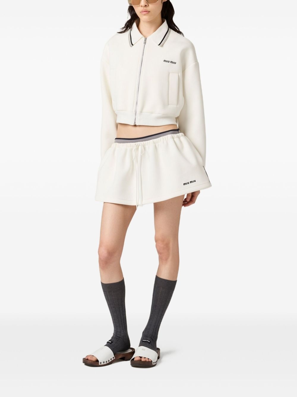 wool-blend jacket - 2