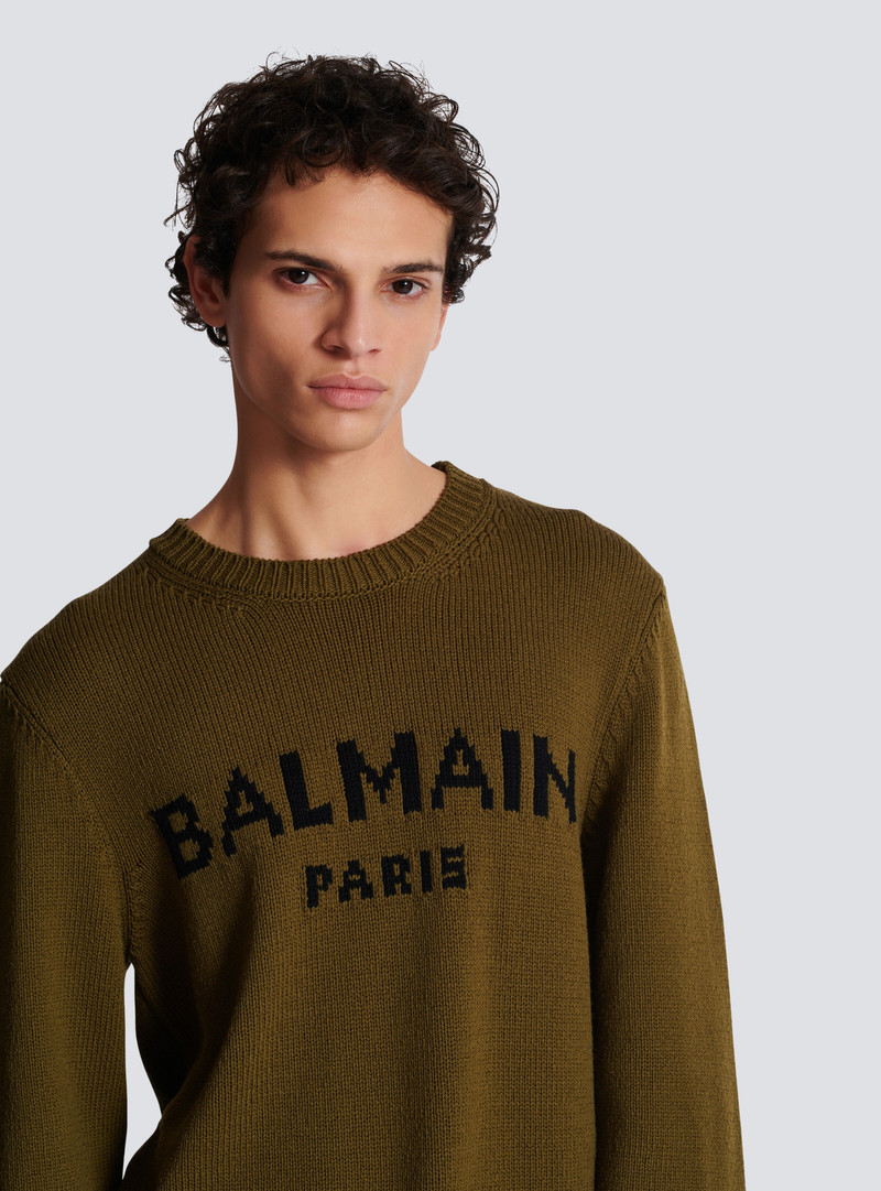 Wool Balmain Paris jumper 7