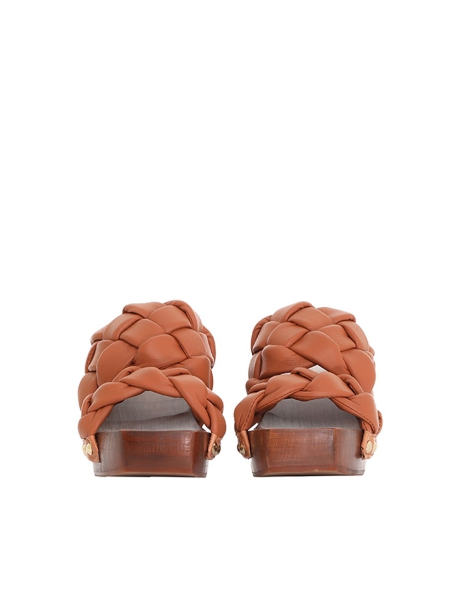 BRAIDED NAPPA CLOG - 5