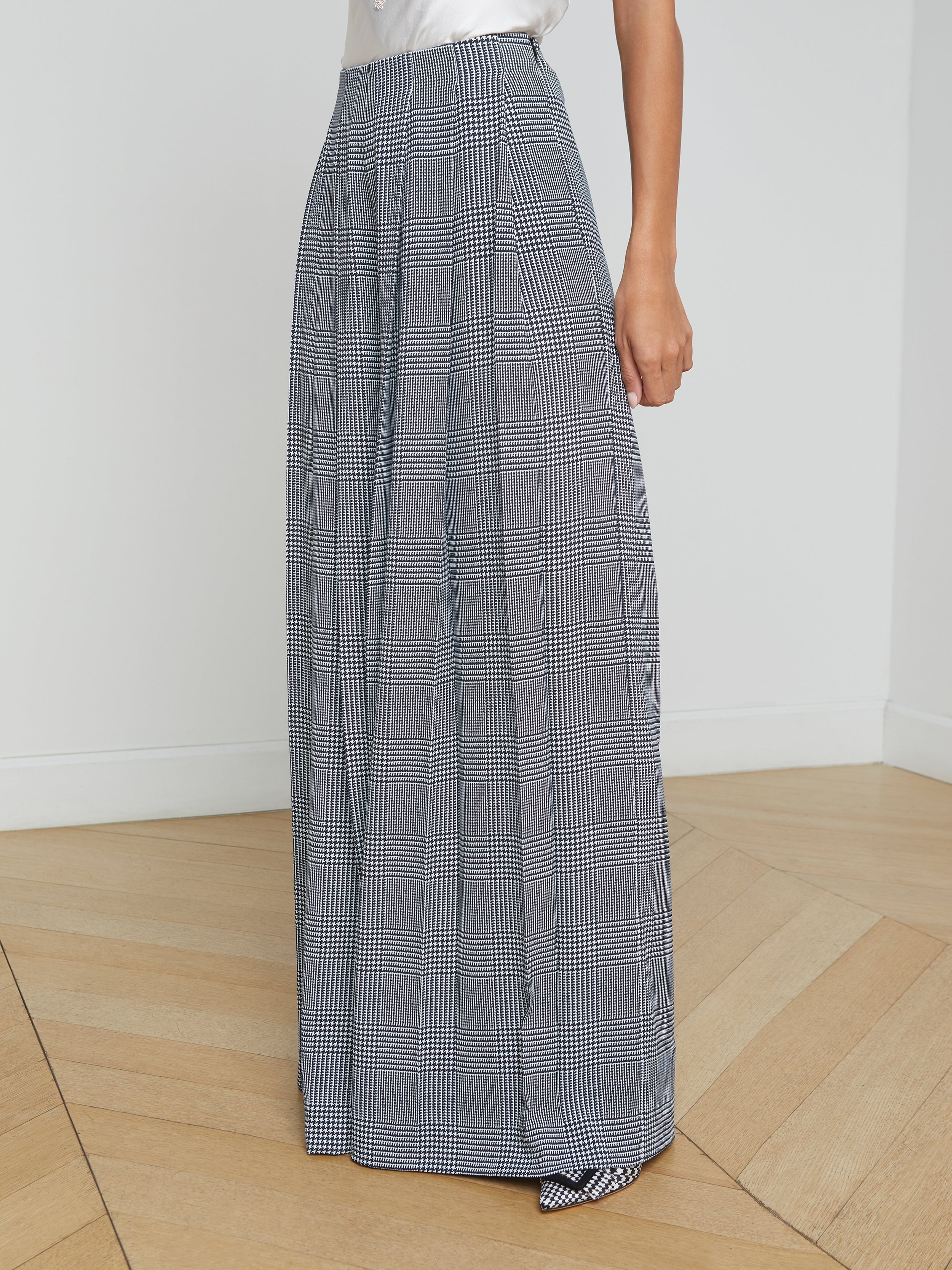 Nova Pleated Wide-Leg Pant - 4