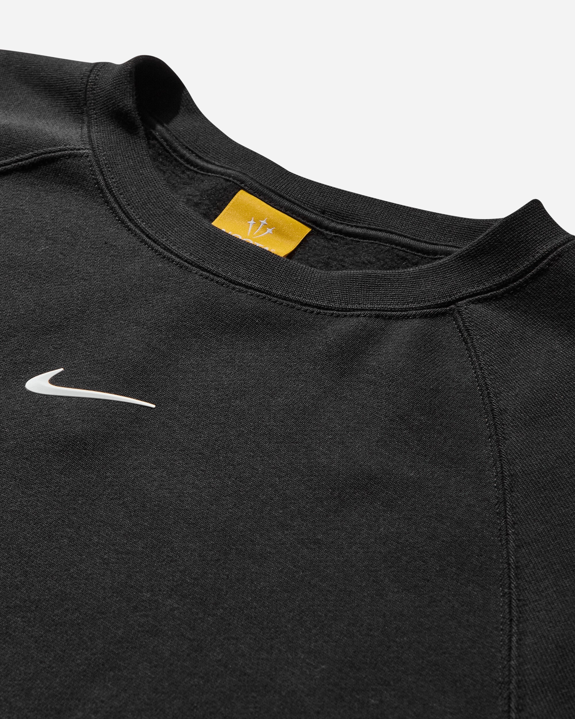 Men's NOCTA Fleece Crewneck Sweatshirt Black - 3
