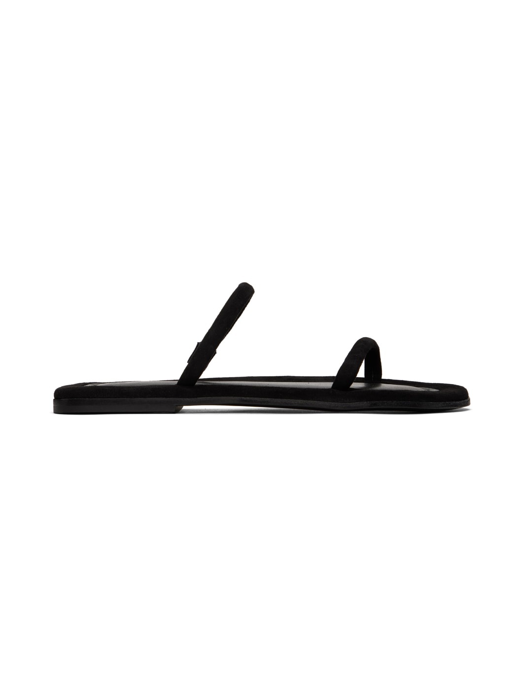 Black 'The City Slide' Sandals - 1