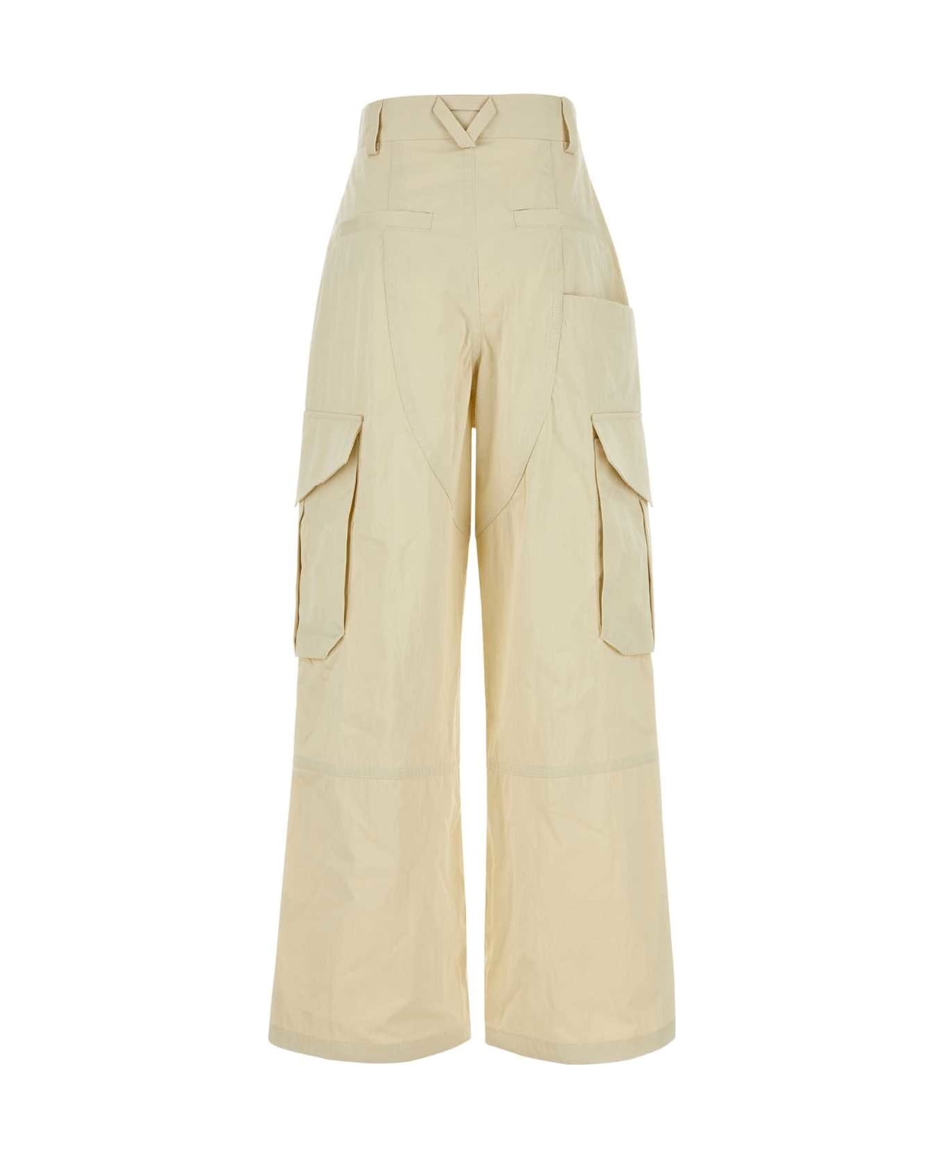 Sand Cotton Blend Cargo Pant - 2