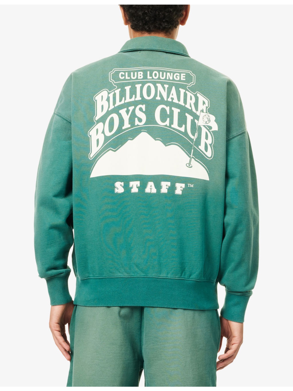 Country Lounge Quarter-Zip Cotton-Jersey Sweatshirt - 4