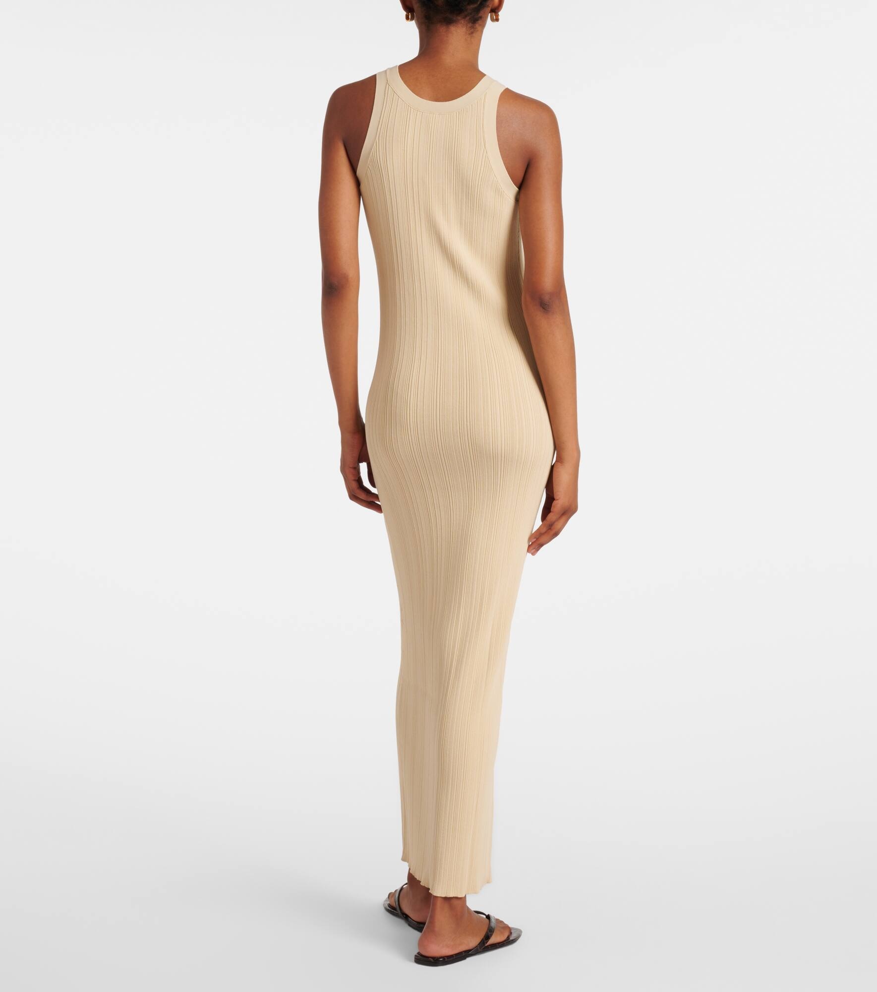 Ribbed-knit maxi dress - 3