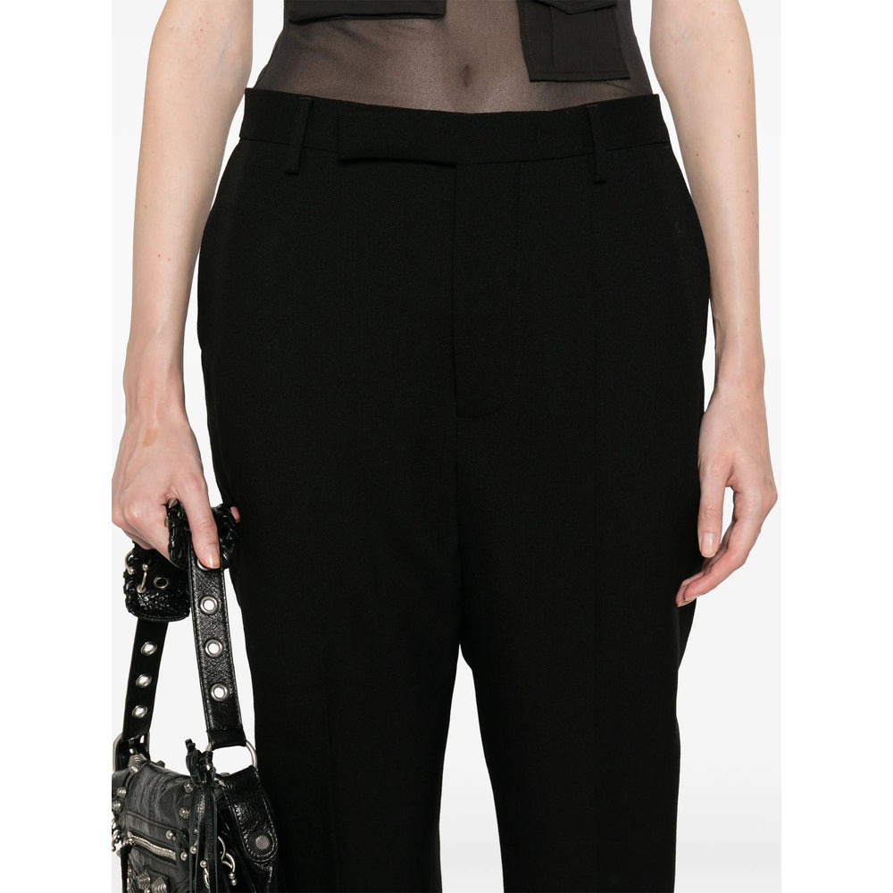 Rick Owens Black Trousers - Tapered Trousers Women - 3