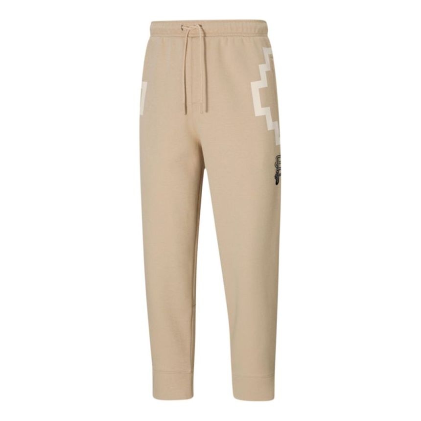 PUMA x PRONOUNCE Unisex 7/8 Pants Printing Lace Cropped Trousers Khaki 532142-20 - 1