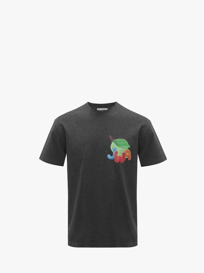 JWA LIME PRINT T-SHIRT 1