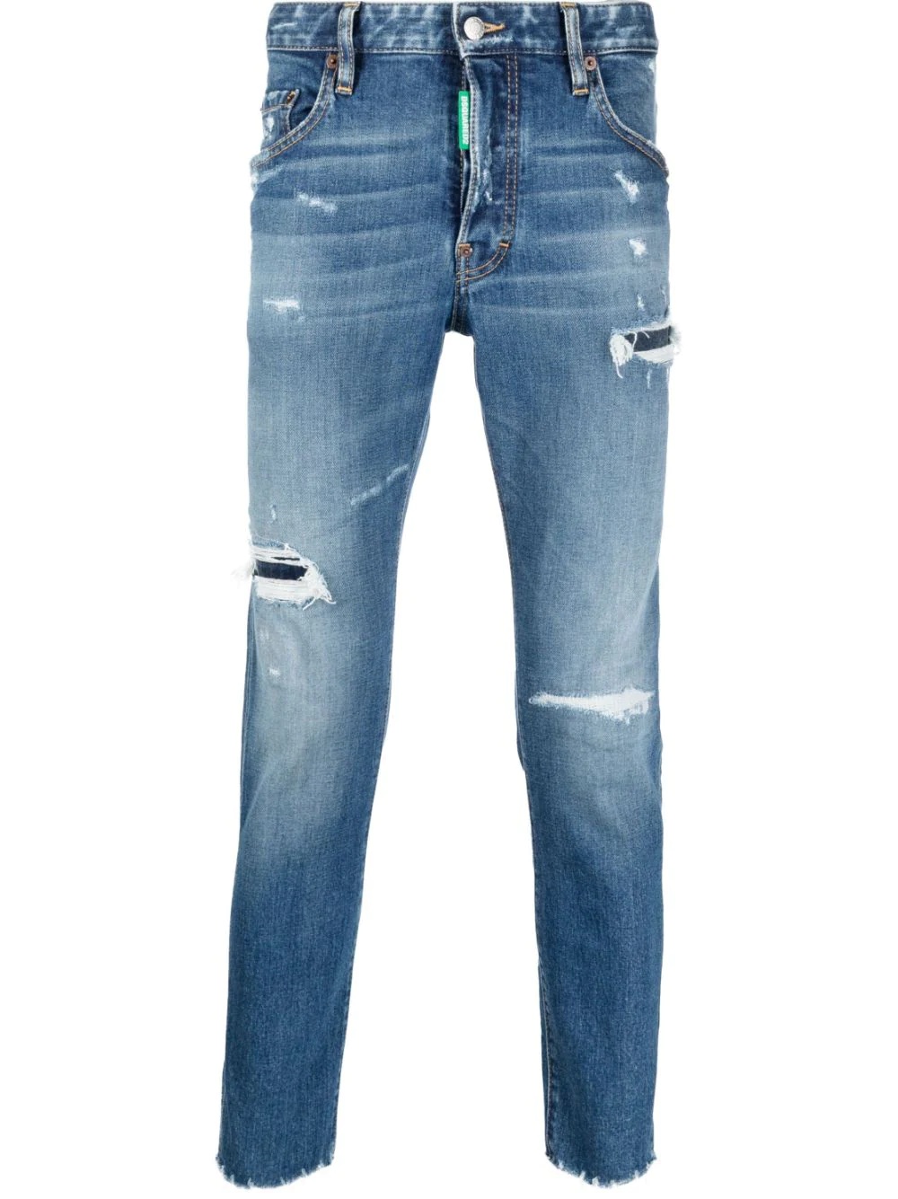 slim fit denim jeans - 1