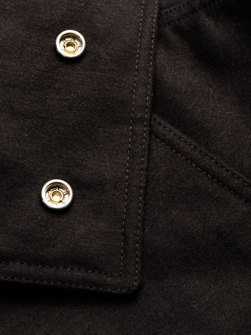 Jumbo funnel-neck down coat - 6