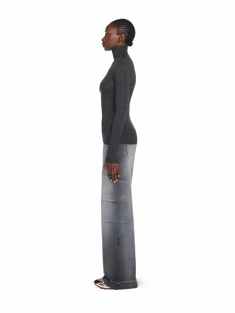 Off Stamp Turtleneck Top 3