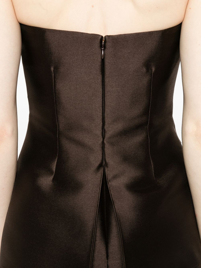 Lucille strapless peplum maxi dress 5