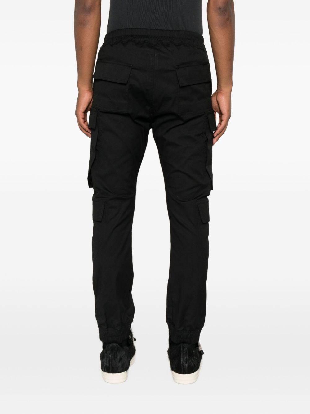 drawstring cargo trousers - 4