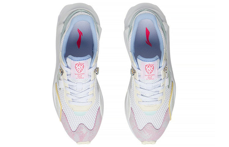 (WMNS) Li-Ning COSMOS 'White Pink' AGCS108-9 - 4