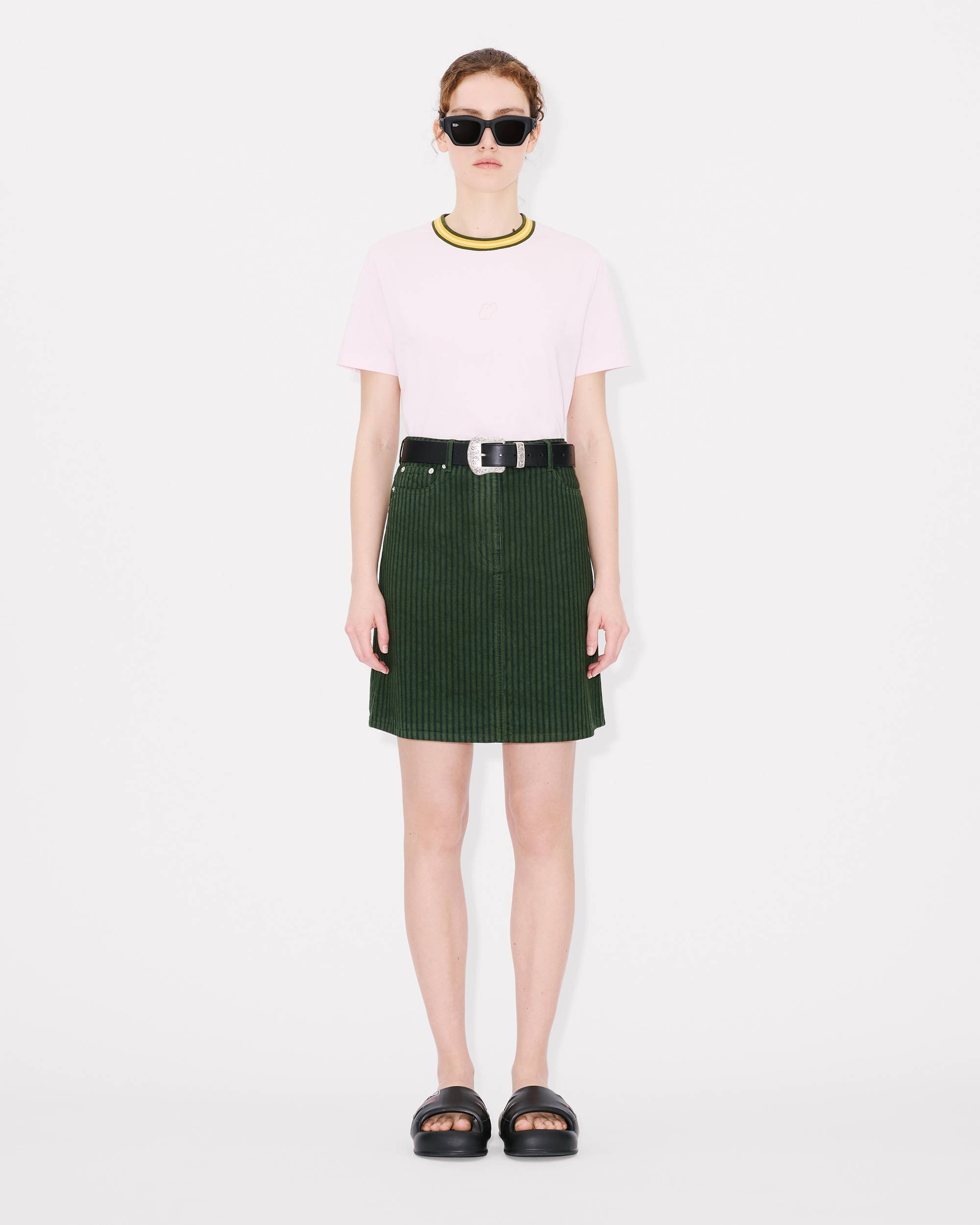 'KENZO Coast Lines' skirt in Japanese denim - 3