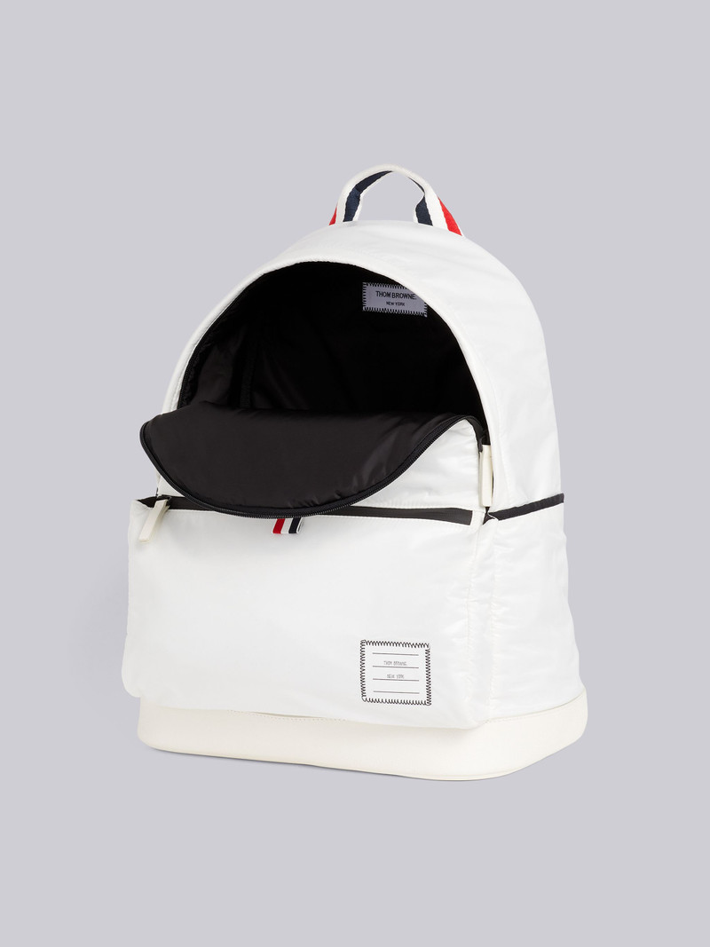 White Ripstop Backpack 5