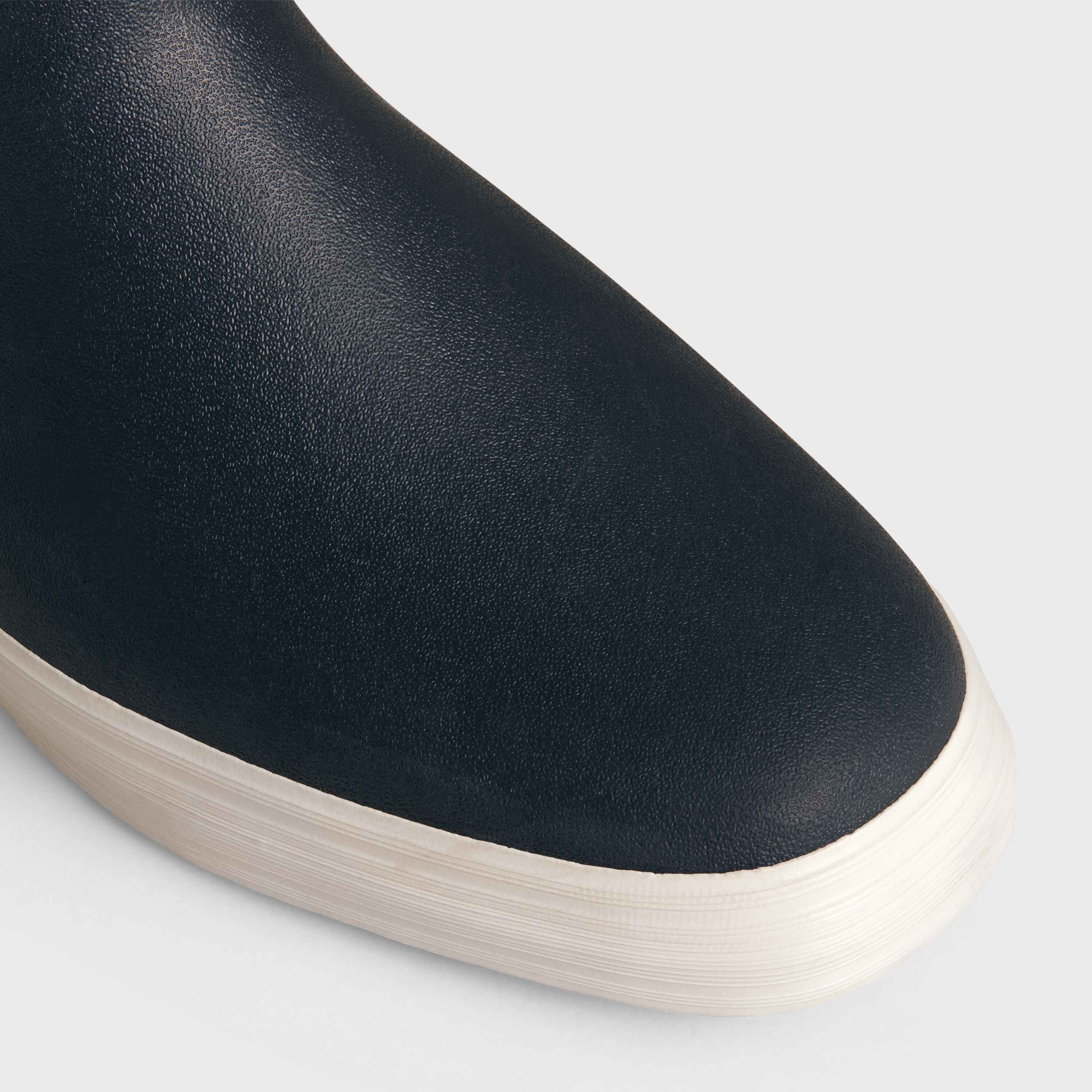 Flat Half Boot Les Bottes de Pont Celine in Natural Rubber - 4