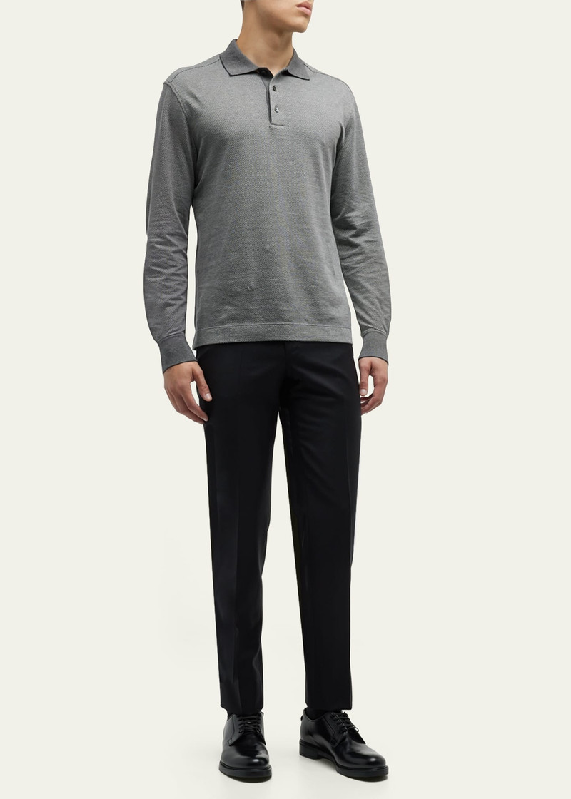 ZEGNA Men's Trofeo Slim-Straight Trousers outlook